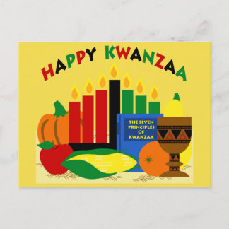 ALKEBULAN - KWANZAA SETTING POSTCARD