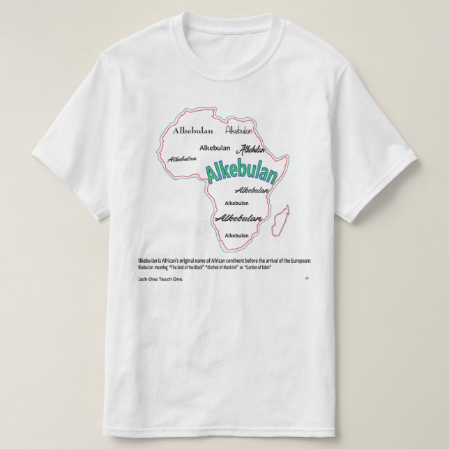Alkebulan  T-Shirt (Design Front)