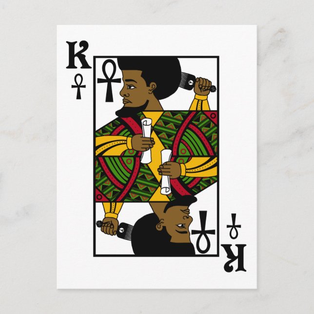 ALKEBULAN - THE BLACK KING POSTCARD (Front)