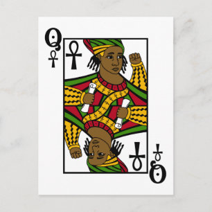 ALKEBULAN - THE BLACK QUEEN POSTCARD