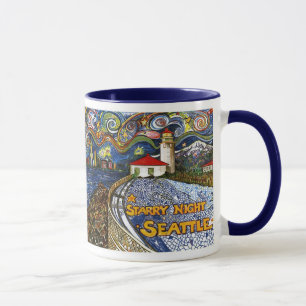 Alki Point Lighthouse Mug