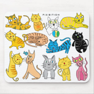 All 13 Cats In One Mousepad