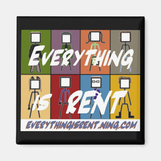 All 8 Stick Figures Magnet