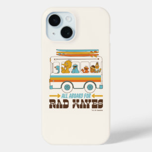 All Aboard for Rad Waves iPhone 15 Case