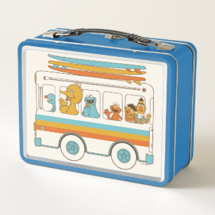 All Aboard for Rad Waves Metal Lunch Box
