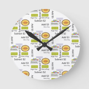 All Aboard Fun Clock