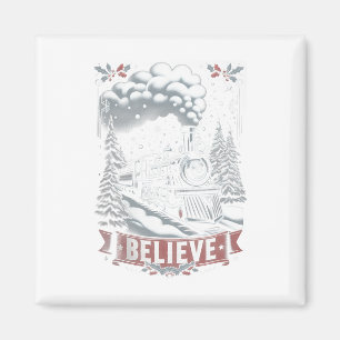 All Aboard Polar Express Christmas North Pole Xmas Magnet