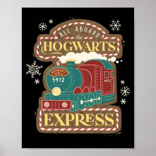 All Aboard The Express Christmas Cookie  Poster