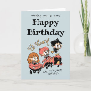 All Aboard the Hogwarts Express Birthday Card