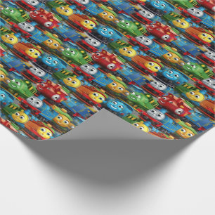 All Aboard! Train Gift Wrap