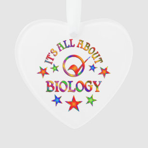 All About Biology Ornament