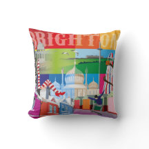 All About Brighton Cushion