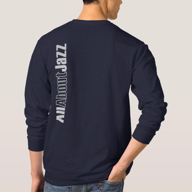All About Jazz Men's Long Sleeve T-Shirt 2 (Back)
