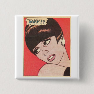 ALL ABOUT LOVE 15 CM SQUARE BADGE