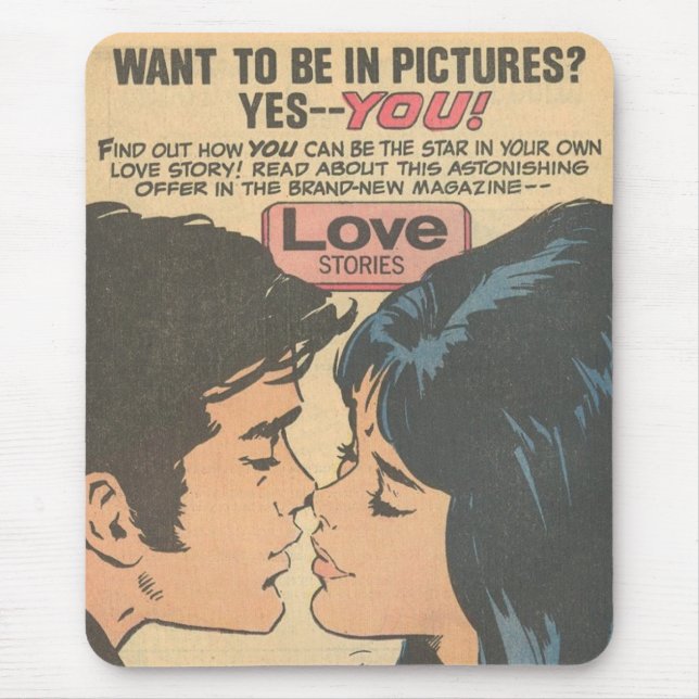 ALL ABOUT LOVE MOUSE MAT (Front)