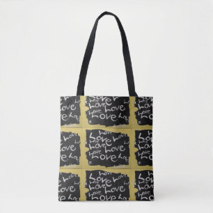 "All About Love" Tote Bag