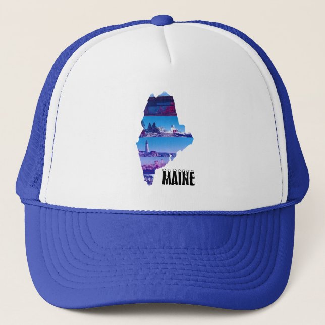 All about Maine Trucker Hat (Front)