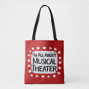 All About Musical Theatre Tote Bag