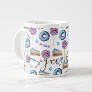 All About Sweets! Yummy Giant Coffee Mug