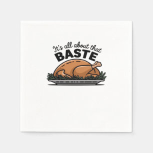 All About That Baste Christmas Classic Napkin