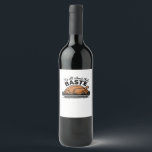All About That Baste Christmas Classic Wine Label<br><div class="desc">All About That Baste Christmas Classic A timeless Christmas-inspired version of the Thanksgiving pun. Perfect for festive gatherings and family fun. Cheerful,  funny,  and stylish.</div>