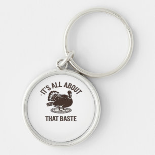 All About That Baste Christmas Trendy Key Ring