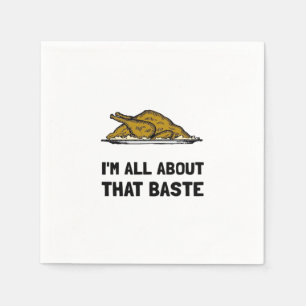 All About That Baste Fitted Modern Style Napkin