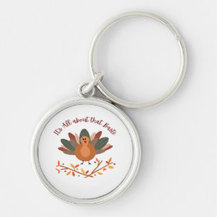 All About That Baste Sloth Classic Whimsical Style Key Ring