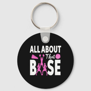 All About That Se Girl Cheerleader Cheerleading Key Ring