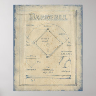 All About the Game - Baseball Poster