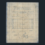 All About the Game - Football Jigsaw Puzzle<br><div class="desc">All About the Game II" by Ethan Harper. Features a blue-print like image of football elements.</div>