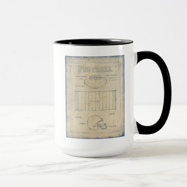 All About the Game - Football Mug (Right)