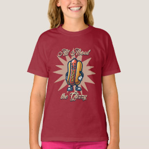 All About the Glizzy   Funny Hot dog Humour T-Shirt