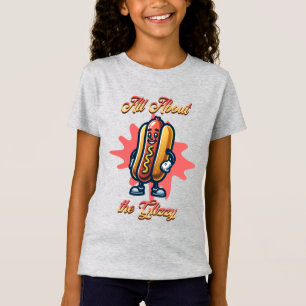 All About the Glizzy Funny Hot dog Humour T-Shirt