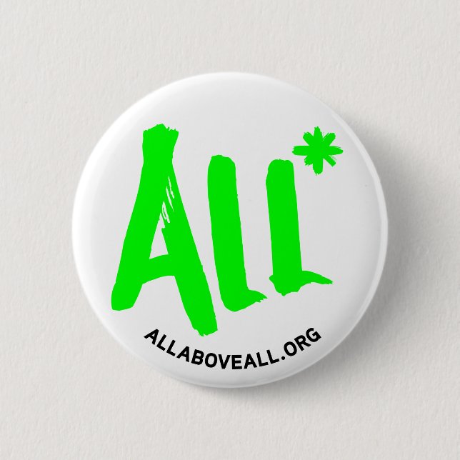 All* Above All logo 6 Cm Round Badge (Front)