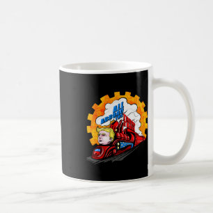 All Abroad The Trump Train 2024 Future Is Bright Coffee Mug