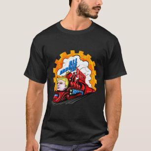 All Abroad The Trump Train 2024 Future Is Bright T-Shirt