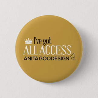 All Access Club Button (Gold)