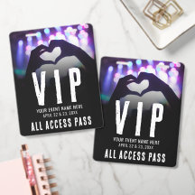 All Access Event VIP Pass
