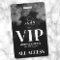 All Access Your Logo Black White VIP