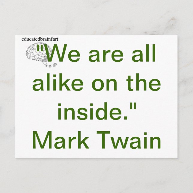 All Alike Postcard (Front)