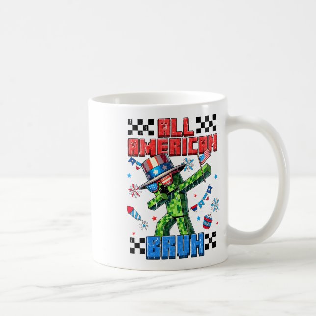 All America Bruh  Coffee Mug (Right)
