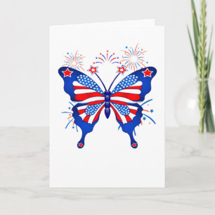 All American 4th Of July Card
