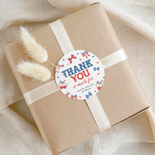 All American Baby Patriotic Favour Gift Tags