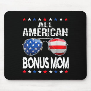 All American Bonus Mum 4th Of July Sungles Family Mouse Mat