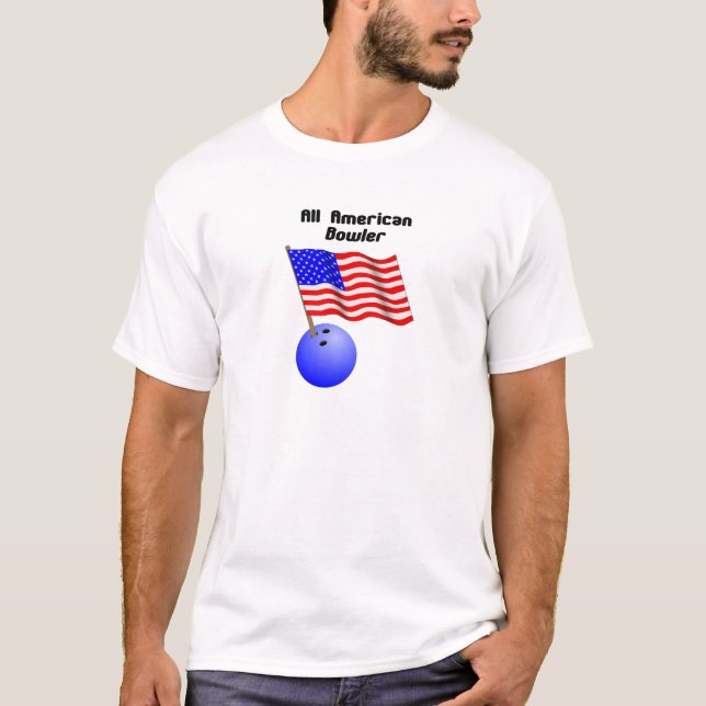 All American Bowler T-Shirt (Front)