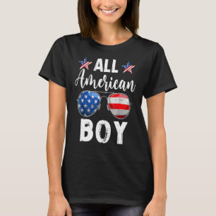 All American Boy Matching Family Fourth 4th Of Jul T-Shirt