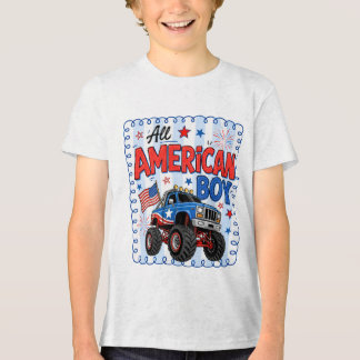 All American Boy's T-Shirt Tri-Blend Shirt