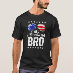 All American Bro 4th Of July Men Family Matching S T-Shirt