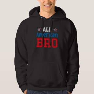 All American Bro Brother 4th of July USA Family Ma Hoodie